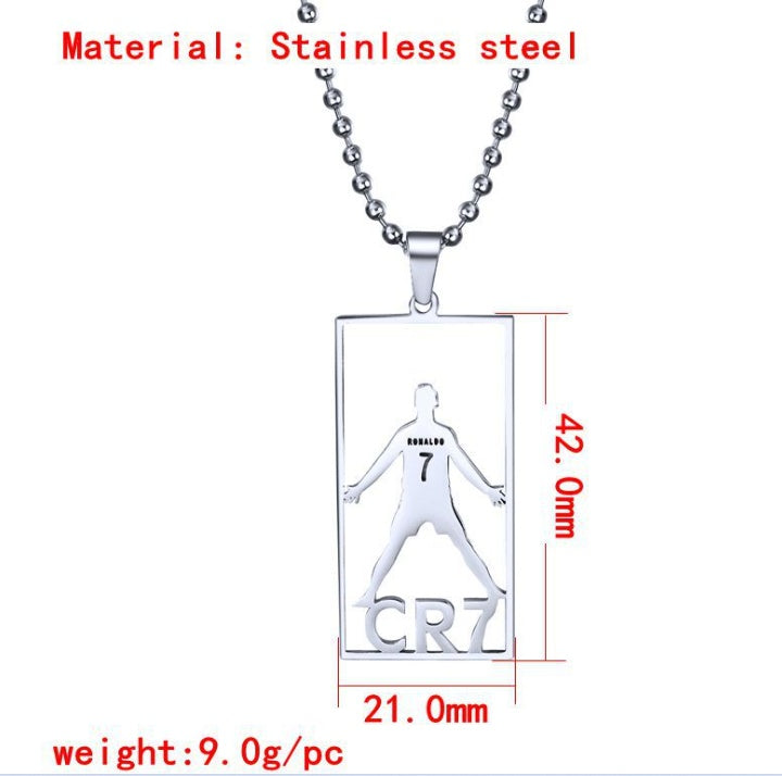 Cristiano Ronaldo & Messi necklace