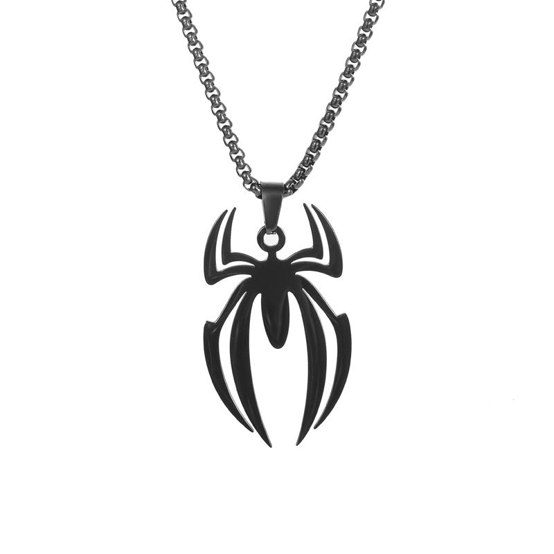 Spider-Man Necklace Stainless Steel