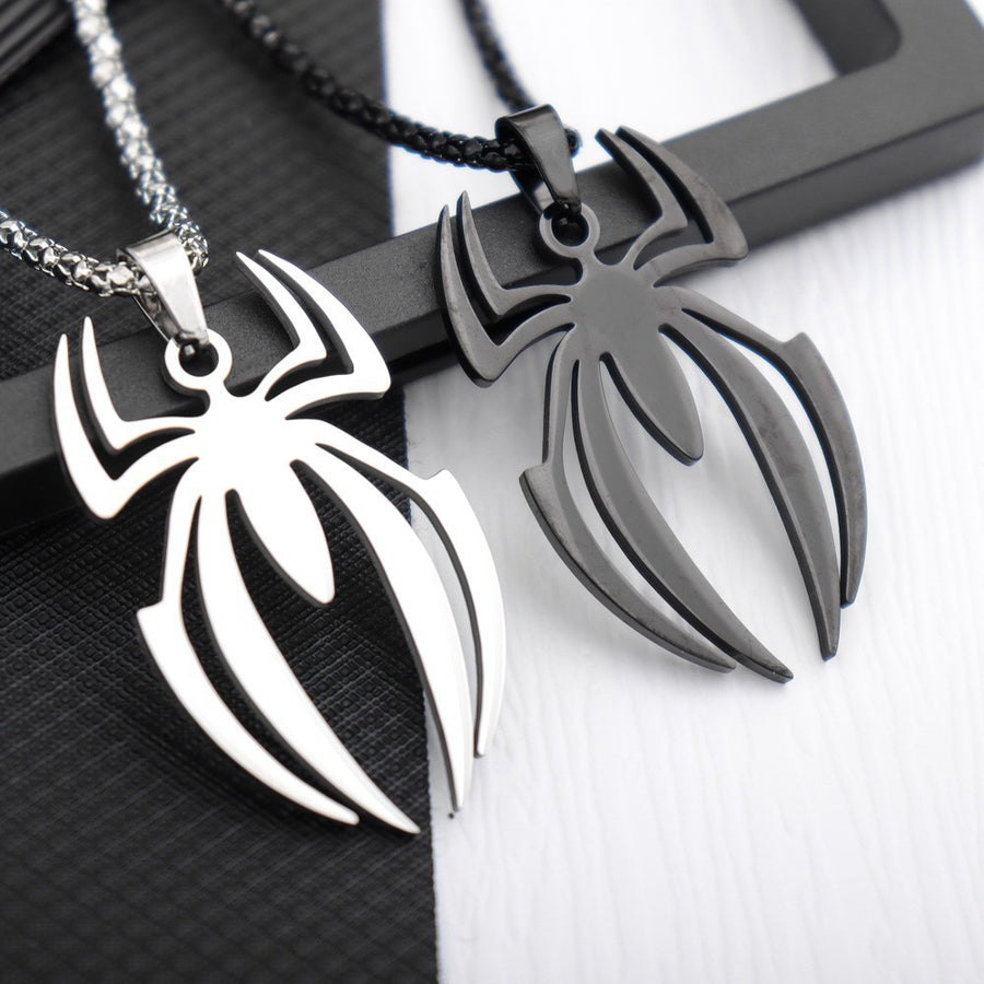 Spider-Man Necklace Stainless Steel