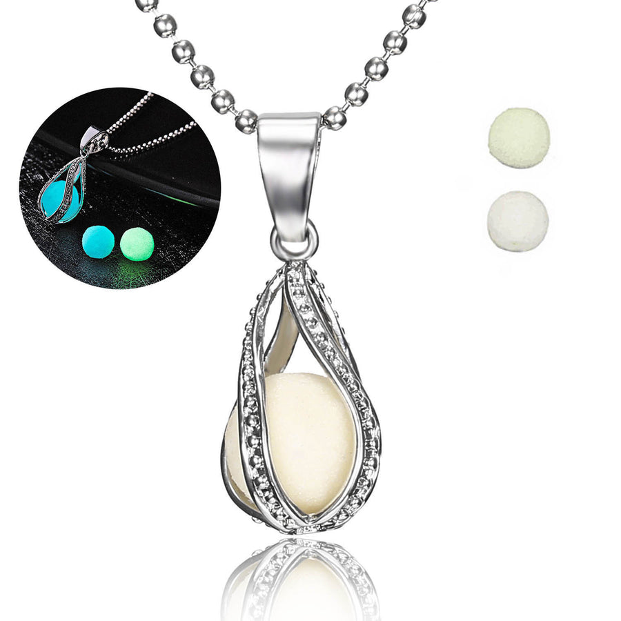 Glow In The Dark Necklace Moon