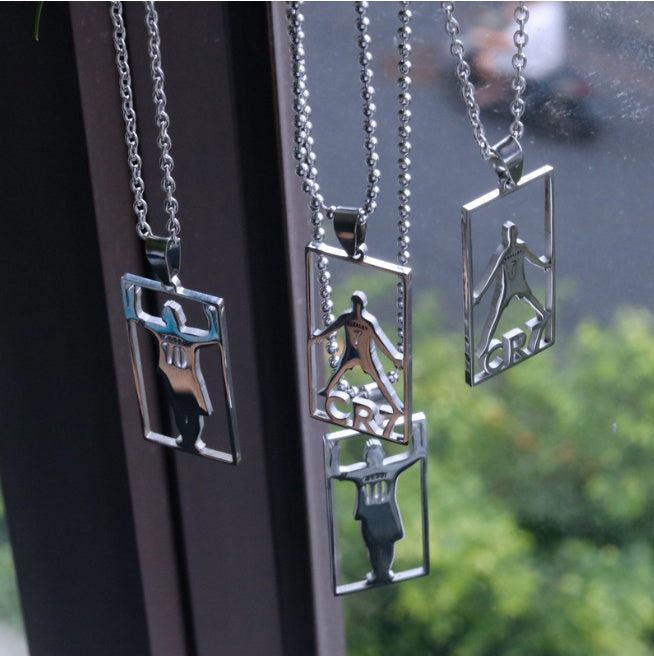 Cristiano Ronaldo & Messi necklace