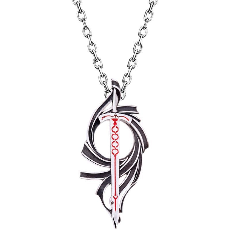 Necklace Sword Of Victory Pendant Simple Student