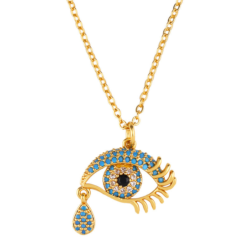 Necklace Female A Multi-band Fashion Clavicle Chain Diamond Pendant